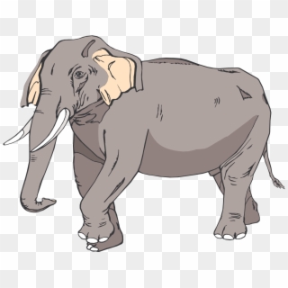 Asian Elephant Clipart Public Domain - Elephant Clip Art - Png Download
