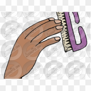 Clipart Clean Nails - Png Download
