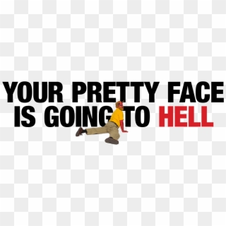 Your Pretty Face Is Going To Hell - Toss A Bocce Ball Clipart