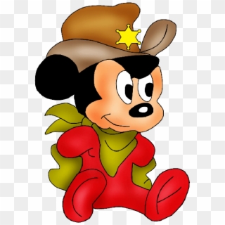 Baby Mickey Free Cartoon Clip Art Images - Mickey Mouse - Png Download
