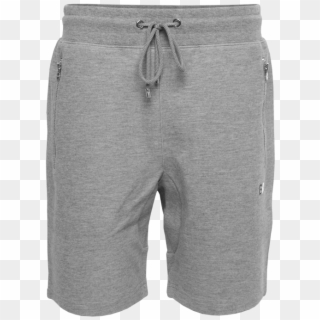 Q-series Sweat Shorts Renewed Grey Front - Shorts Clipart