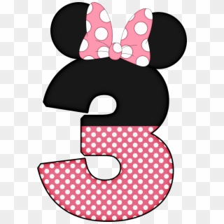 Minnie Mouse Birthday Clipart - Minnie Mouse 3 Png Transparent Png
