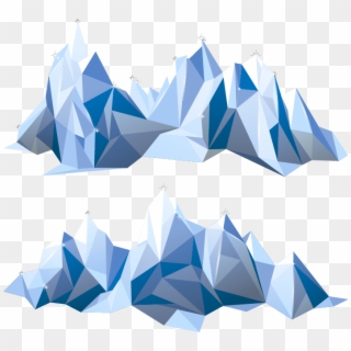 Can I Change The - Origami Mountain Range Clipart