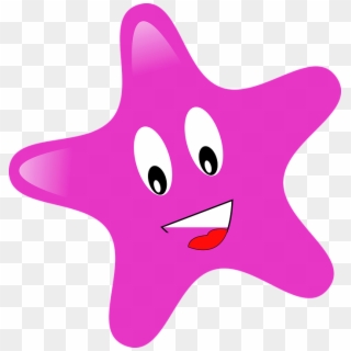 Star Face Cliparts - Smiley Stars Clipart - Png Download