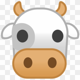 Download Svg Download Png - Cow Face Icon Clipart