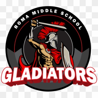 Roma Middle School - Spartacus Clipart