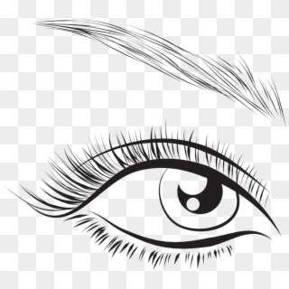 Home Of The $60 Lash Extension - Graphic Lash Png Clipart