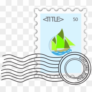Postage Stamp Clip Art - Png Download
