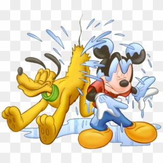 Disney Pluto Clipart Mickey - Wet Clipart Png Transparent Png