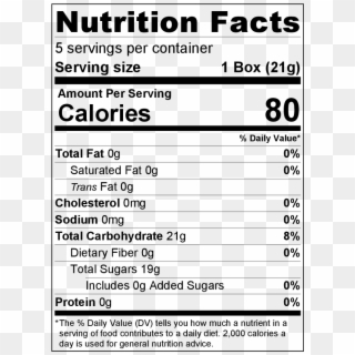 Tropicana Nutrition Facts Label , Png Download - Regular Cottage Cheese Nutrition Label Clipart