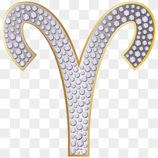 Aries Zodiac Sign Silver Png Clip Art Image - Aries Transparent Png