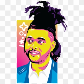 The Weeknd *part Of The Piece Is Transparent Reblog - Illustration Clipart