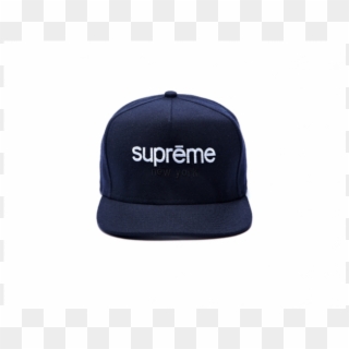Supreme Hats By Supreme New York Snapback Hat Navy - Baseball Cap Clipart