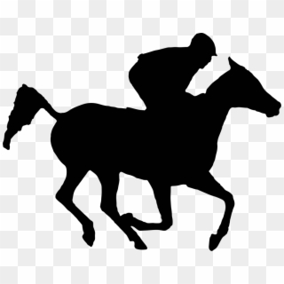 Well Suited Design Race Horse Silhouette Various Silhouettes - Horse Racing Silhouette Clipart