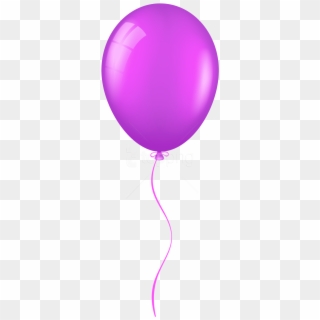 Free Png Download Purple Balloon Clipart Png Photo - Transparent Background Purple Balloon Clipart