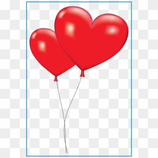 Dog Balloon Clipart - Transparent Background Heart Balloon Transparent - Png Download