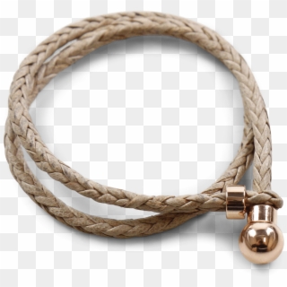 Bracelets Caro 2 Woven Rope Accessory Rose Gold - Bracelet Clipart