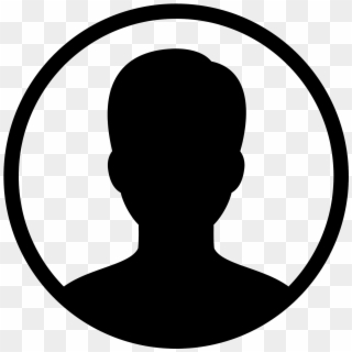 Male User Filled Icon - My Profile Icon Png Clipart