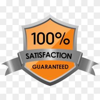 Web Development Consulting Agency, Website Optimization - 100 Satisfaction Guarantee Logo Orange Clipart