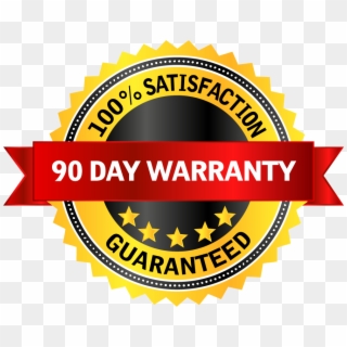 90 Day Warranty - Money Back Guarantee Badge 90 Day Clipart