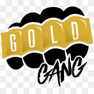 Gold Sticker - Gold Gang Clipart