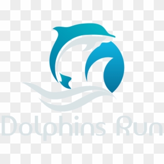 Dolphins Run Beach Villas Logo - Graphic Design Clipart