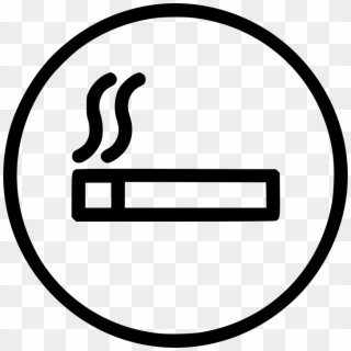 Png File - Smoking Area Icon Png Clipart