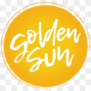 Golden Sun Logo Color - Calligraphy Clipart