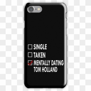 Dating Tom Holland Iphone 7 Snap Case - Danger Sign Clipart