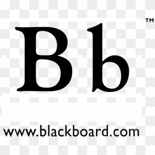 Blackboard 01 Logo Black And White - Graphics Clipart
