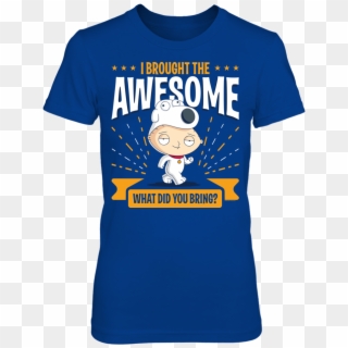 I Brought The Awesome Front Picture - Dodgers Fan Shirts Clipart