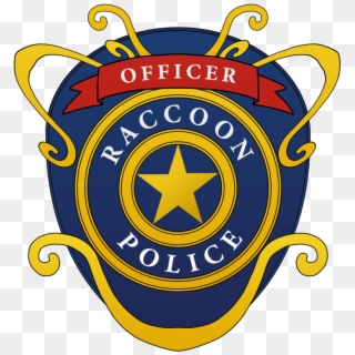 Racoon Badge By Ploterka - Racoon Police Department Logo Clipart