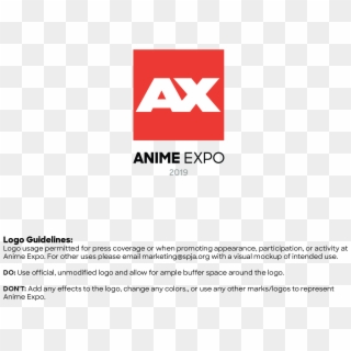 Download - - Anime Expo 2019 Logo Clipart