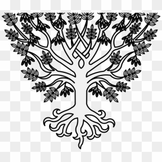 Ash Tree Eradicated - Heraldic Ash Tree Clipart