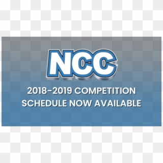 2018-2019 Competition Schedule Now Available - Graphic Design Clipart