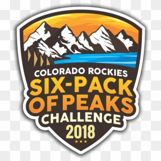 Colorado Rockies Six-pack Of Peaks Challenge - Poster Clipart