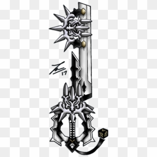 Glory To Mankind A Keyblade I Designed Last Year In - Poster Clipart