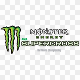 Monster Energy Ama Supercross - Monster Energy Supercross Logo Clipart