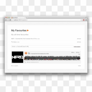 Download Soundcloud Playlist - Nero Clipart