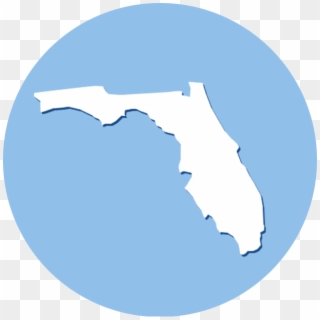 Florida - Florida Blue Outline Clipart