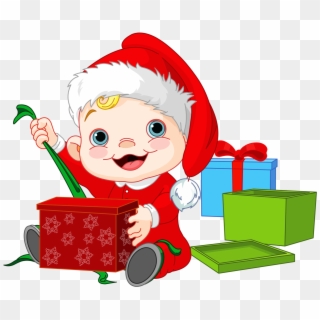 Baby Christmas Clipart At Getdrawings - Baby Santa Claus Png Transparent Png