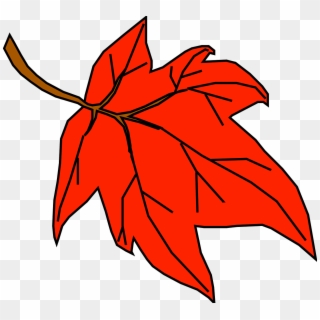 Orange Leaf Clip Art At Clkercom Vector Online Royalty - Fall Leaves Clip Art - Png Download