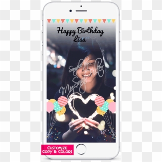 Bp10 Birthday Balloons Glitter S - Love Clipart