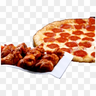 Combo - Chicken Wings And Pizza Clipart