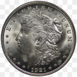 1921 Morgan Silver Dollars Clipart