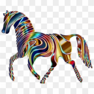 Psychedelic Horse Clipart