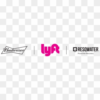 Lyft Las Vegas X Budweiser X Resqwater Proactive Recovery Clipart