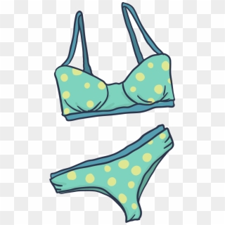 Swimsuit Bikini Clip Art - Png Download