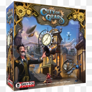 City Of Gears Is A Unique Steampunk Game Of Exploration, Clipart