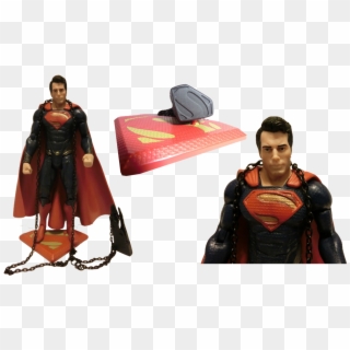 Man Of Steel Prototype Figures Premier First Look Exploders - Superman Clipart